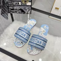 $72.00 USD Christian Dior Slippers For Women #1331599