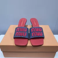 $85.00 USD MIU MIU Slippers For Women #1331973