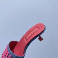 $85.00 USD MIU MIU Slippers For Women #1331973