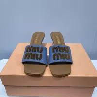 $85.00 USD MIU MIU Slippers For Women #1331974