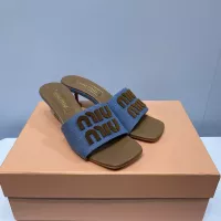 $85.00 USD MIU MIU Slippers For Women #1331974