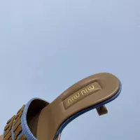 $85.00 USD MIU MIU Slippers For Women #1331974
