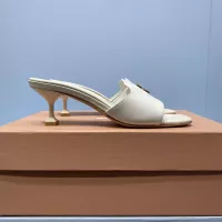 $85.00 USD MIU MIU Slippers For Women #1331977