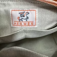 $158.00 USD Hermes AAA Quality Handbags In Orange For Women #1332028