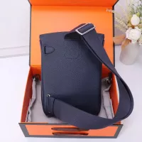 $222.00 USD Hermes AAA Quality Messenger Bags In Navy For Unisex #1332194