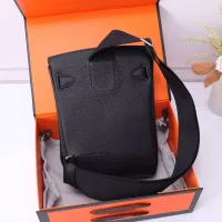 $222.00 USD Hermes AAA Quality Messenger Bags In Black For Unisex #1332198