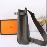 $251.24 USD Hermes AAA Quality Messenger Bags In Gray For Unisex #1332200
