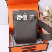 $222.00 USD Hermes AAA Quality Messenger Bags In Black For Unisex #1332201