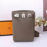$251.24 USD Hermes AAA Quality Messenger Bags In Coffee For Unisex #1332203