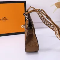 $158.00 USD Hermes AAA Quality Messenger Bags In Brown For Unisex #1332210