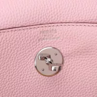 $165.00 USD Hermes AAA Quality Handbags In Silver For Women #1332227