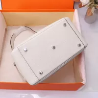 $165.00 USD Hermes AAA Quality Handbags In Silver For Women #1332236
