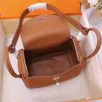 $165.00 USD Hermes AAA Quality Handbags In Silver For Women #1332241