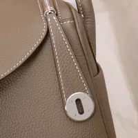 $165.00 USD Hermes AAA Quality Handbags In Silver For Women #1332244