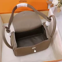 $165.00 USD Hermes AAA Quality Handbags In Silver For Women #1332244