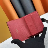 $45.00 USD Louis Vuitton LV Card Case In Red #1332878