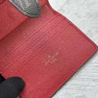 $45.00 USD Louis Vuitton LV Card Case In Red #1332878