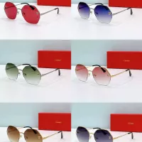 $48.00 USD Cartier AAA Quality Sunglassess #1333177