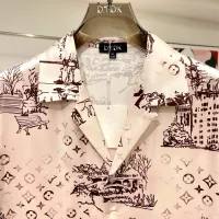 $76.00 USD Louis Vuitton LV Tracksuits Short Sleeved For Men #1333394