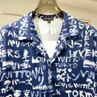 $76.00 USD Louis Vuitton LV Tracksuits Short Sleeved For Men #1333398