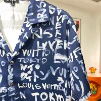 $76.00 USD Louis Vuitton LV Tracksuits Short Sleeved For Men #1333398