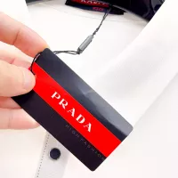 $48.00 USD Prada T-Shirts Short Sleeved For Men #1333473