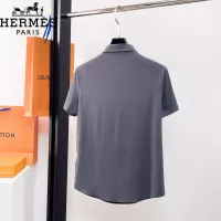 $52.00 USD Hermes Shirts Short Sleeved For Men #1333502