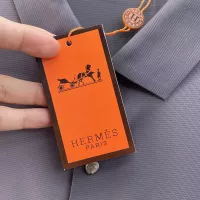 $52.00 USD Hermes Shirts Short Sleeved For Men #1333502