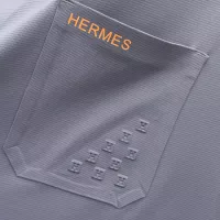 $52.00 USD Hermes Shirts Short Sleeved For Men #1333502