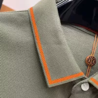 $42.00 USD Hermes T-Shirts Short Sleeved For Men #1333517