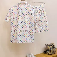 $64.00 USD Louis Vuitton LV Tracksuits Short Sleeved For Men #1333597