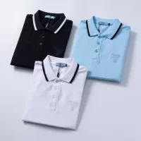 $32.00 USD Prada T-Shirts Short Sleeved For Men #1333838