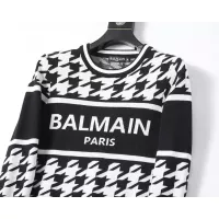 $45.00 USD Balmain Sweaters Long Sleeved For Men #1333877