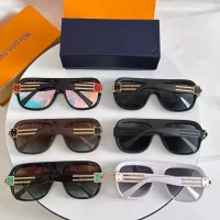 $60.00 USD Louis Vuitton AAA Quality Sunglasses #1334342