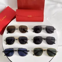 $76.00 USD Cartier AAA Quality Sunglassess #1334705
