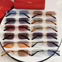 $56.00 USD Cartier AAA Quality Sunglassess #1334730