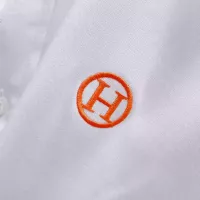 $42.00 USD Hermes Shirts Long Sleeved For Men #1334846