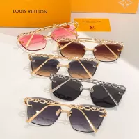$60.00 USD Louis Vuitton AAA Quality Sunglasses #1335993