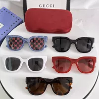 $45.00 USD Gucci AAA Quality Sunglasses #1336135