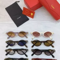 $64.00 USD Cartier AAA Quality Sunglassess #1336366