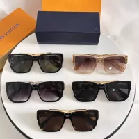 $64.00 USD Louis Vuitton AAA Quality Sunglasses #1336613