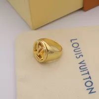 $25.00 USD Louis Vuitton LV Rings In Gold #1337069