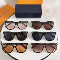 $56.00 USD Louis Vuitton AAA Quality Sunglasses #1337120