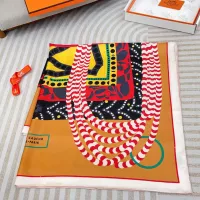 $56.00 USD Hermes Silk Square #1338081