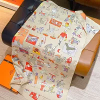 $64.00 USD Hermes Silk Square #1338225