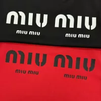 $92.00 USD MIU MIU T-Shirts Short Sleeved For Men #1338367