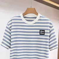 $96.00 USD MIU MIU T-Shirts Short Sleeved For Men #1338374
