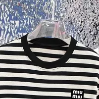 $96.00 USD MIU MIU T-Shirts Short Sleeved For Men #1338377