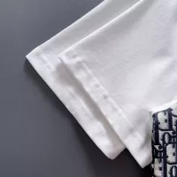$85.00 USD Christian Dior T-Shirts Short Sleeved For Men #1338387