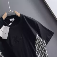 $85.00 USD Christian Dior T-Shirts Short Sleeved For Men #1338388